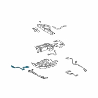 OEM Toyota Highlander Front Oxygen Sensor Diagram - 89467-48060