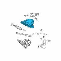 OEM Chrysler PT Cruiser Shield-Exhaust Manifold Diagram - 4884274AC