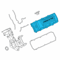 OEM 2011 Ford F-150 Valve Cover Diagram - BC3Z-6582-G