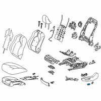 OEM 2021 Toyota Highlander Slide Knob Diagram - 84921-06100-E0