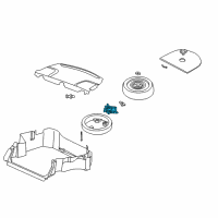 OEM Chrysler 300M Jack-Scissors Diagram - 4772481AC