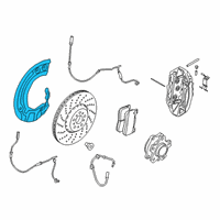 OEM 2020 BMW 540i Protection Plate Left Diagram - 34-11-7-991-035