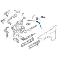 OEM 2013 BMW ActiveHybrid 3 Strut Brace Diagram - 51-61-7-378-711