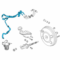 OEM Hyundai HOSE/PIPE Assembly-Vacuum Diagram - 59150-4Z200