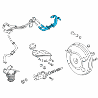 OEM Hyundai Santa Fe Sport Hose Assembly-Intensifier Diagram - 59120-4Z200