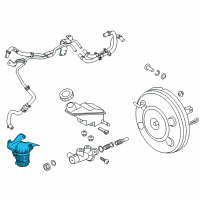 OEM Hyundai Pump Assembly-Vacuum Diagram - 59200-4Z000