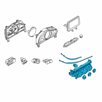 OEM Scion Dash Control Unit Diagram - 55936-WB001