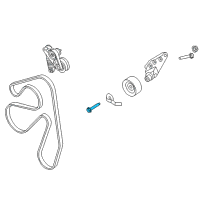 OEM 2019 Ford Transit-150 Front Mount Bolt Diagram - -W709601-S442