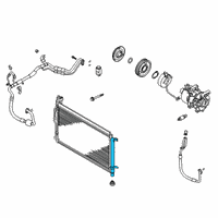 OEM Hyundai Accent Desiccant Assembly-Receiver Drier Diagram - 97853-2F100