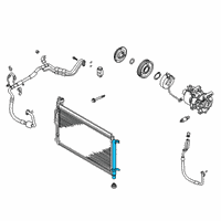 OEM Hyundai Veloster N Desiccant Assembly-Receiver Drier Diagram - 97853-2F100