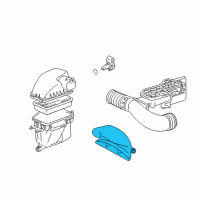 OEM 2005 Lexus GS430 Inlet, Air Cleaner Diagram - 17751-50090