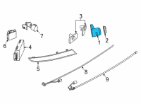 OEM 2022 BMW X3 ULTRASCHALLSENSOR SAO PAULO Diagram - 66-20-7-927-966