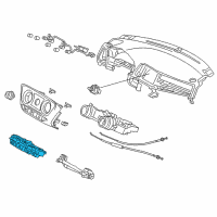 OEM 2018 Honda HR-V Switch *NH900L* Diagram - 79510-T7W-A01ZB