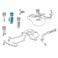 OEM 2021 Honda Ridgeline SET, FUEL STRAINER Diagram - 17048-TG7-A10