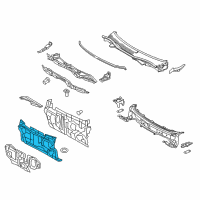 OEM 2015 Toyota Avalon Dash Panel Diagram - 55101-06471