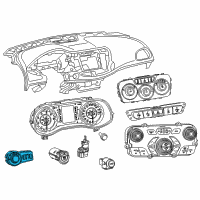 OEM Chrysler Pacifica Switch-HEADLAMP Diagram - 68156005AD