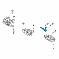 OEM 2021 Ford Escape Strut Diagram - JX6Z-6E042-G