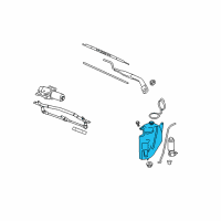 OEM 2006 Pontiac Torrent Container Diagram - 15824854