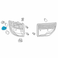 OEM 2012 Dodge Durango Lamp-Tail, Stop, And Turn Lamp Diagram - 68100227AA