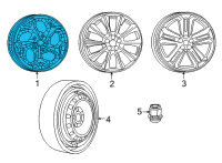 OEM 2021 Chrysler Pacifica ALUMINUM Diagram - 4755554AA