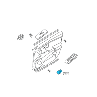 OEM Hyundai Switch Assembly-Trunk Lid & Fuel Filler D Diagram - 93555-3L000-J9