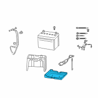 OEM Box, Battery (55B) Diagram - 31521-SWA-A00