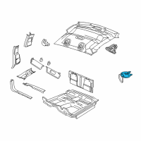 OEM Dodge Dakota Lamp-Dome Diagram - 5JG55BD1AD