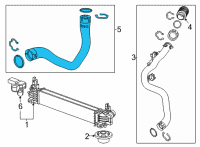 OEM 2022 Chevrolet Trailblazer Outlet Tube Diagram - 60004770