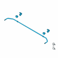 OEM Hyundai Tucson Bar Assembly-Rear Stabilizer Diagram - 55510-2S900