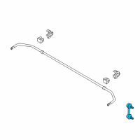 OEM Kia Sportage Link Assembly-Rear Stabilizer Diagram - 555302Z100