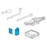 OEM 2019 Honda Accord Repair Kit, Tire Diagram - 42774-TZ5-A01