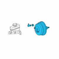 OEM Ford Ranger Booster Assembly Diagram - 7L5Z-2005-AA