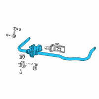 OEM Ram Bar-Front Diagram - 68251634AE