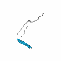 OEM 2009 Kia Sorento Cooler Assembly-Oil Diagram - 254603E930
