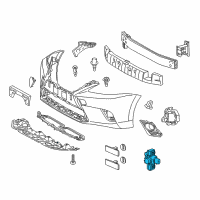 OEM 2015 Lexus CT200h Sensor, Ultrasonic Diagram - 89341-33200-A0