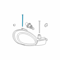 OEM 2002 Dodge Neon Screw-HEXAGON FLANGE Head Diagram - 6505181AA