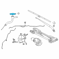 OEM Nissan Cap-Windshield Washer Tank Diagram - 28913-5SK0A