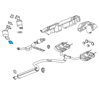 OEM 2019 Buick Regal Sportback Preconverter Gasket Diagram - 84215484