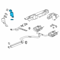 OEM 2017 Buick LaCrosse Preconverter Diagram - 22975354
