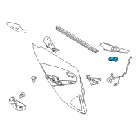 OEM Toyota Yaris Lock Switch Diagram - 84810-WB002