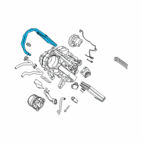 OEM Toyota Sienna Heater Core Diagram - 87107-08070