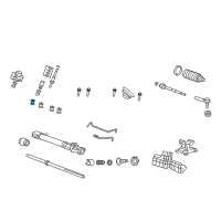 OEM Honda Bush, Gear Box Mounting Diagram - 53685-STK-A11