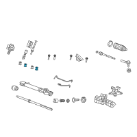 OEM Acura RDX Bush, Gear Box Mounting Diagram - 53685-STK-A01