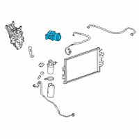 OEM 2009 Chevrolet Express 3500 Compressor Assembly Diagram - 19130456