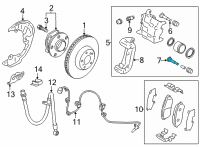 OEM Toyota GR86 Pin Diagram - SU003-05829