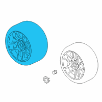 OEM 2006 Dodge Viper Rear Wheel Diagram - 5043005AA