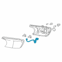 OEM Buick Rainier Connector Diagram - 88988700