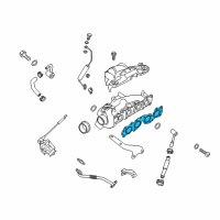 OEM 2021 Kia Stinger Gasket-Exhaust MANIF Diagram - 285212CTA1