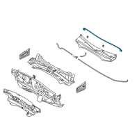 OEM 2022 Hyundai Palisade W/STRIP-Hood Diagram - 86430-S8000