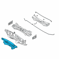 OEM Hyundai Palisade Insulator-Dash Panel Diagram - 84124-S8000